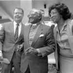 Hubbard with Desmond Tutu