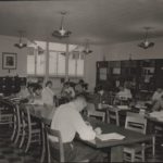 Students in Payton Library